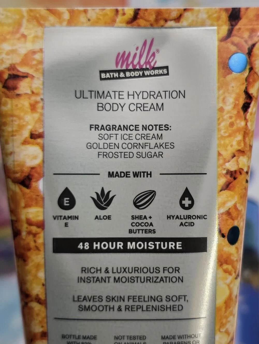 Bath Body Works Milk Bar Cereal Milk Soft Serve Body Cream & Fragrance Mist Set